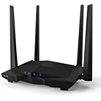 Los mejores  - Tenda ac10 router wifi inalámbrico gigabit ac1200 (doble banda 5ghz 867 mbps 2-4 ghz 300 mbps- 4 antenas 5 dbi- chip…